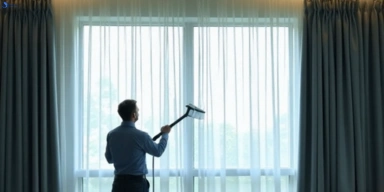 Commercial drapes cleaning service kelvin-grove hotels offices