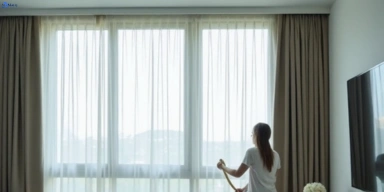 Delicate sheer drape cleaning kelvin-grove Matty Curtain Cleaning