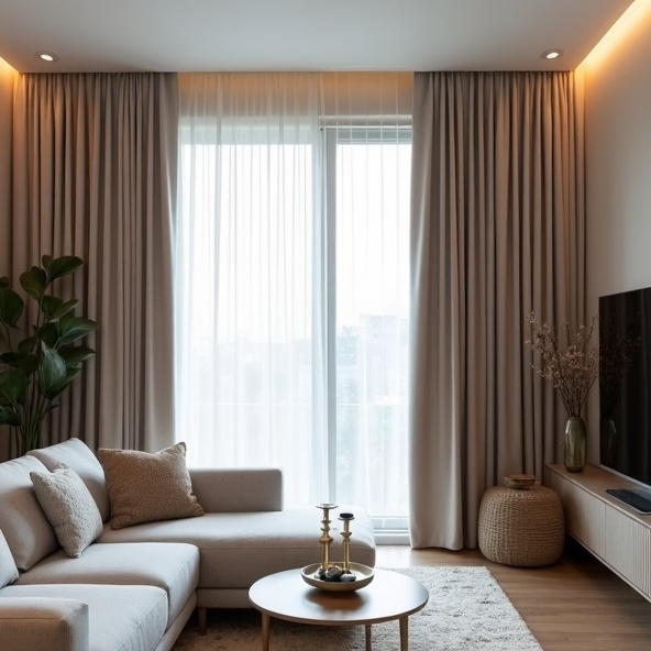Kelvin Grove Residential Curtain Cleaning Results